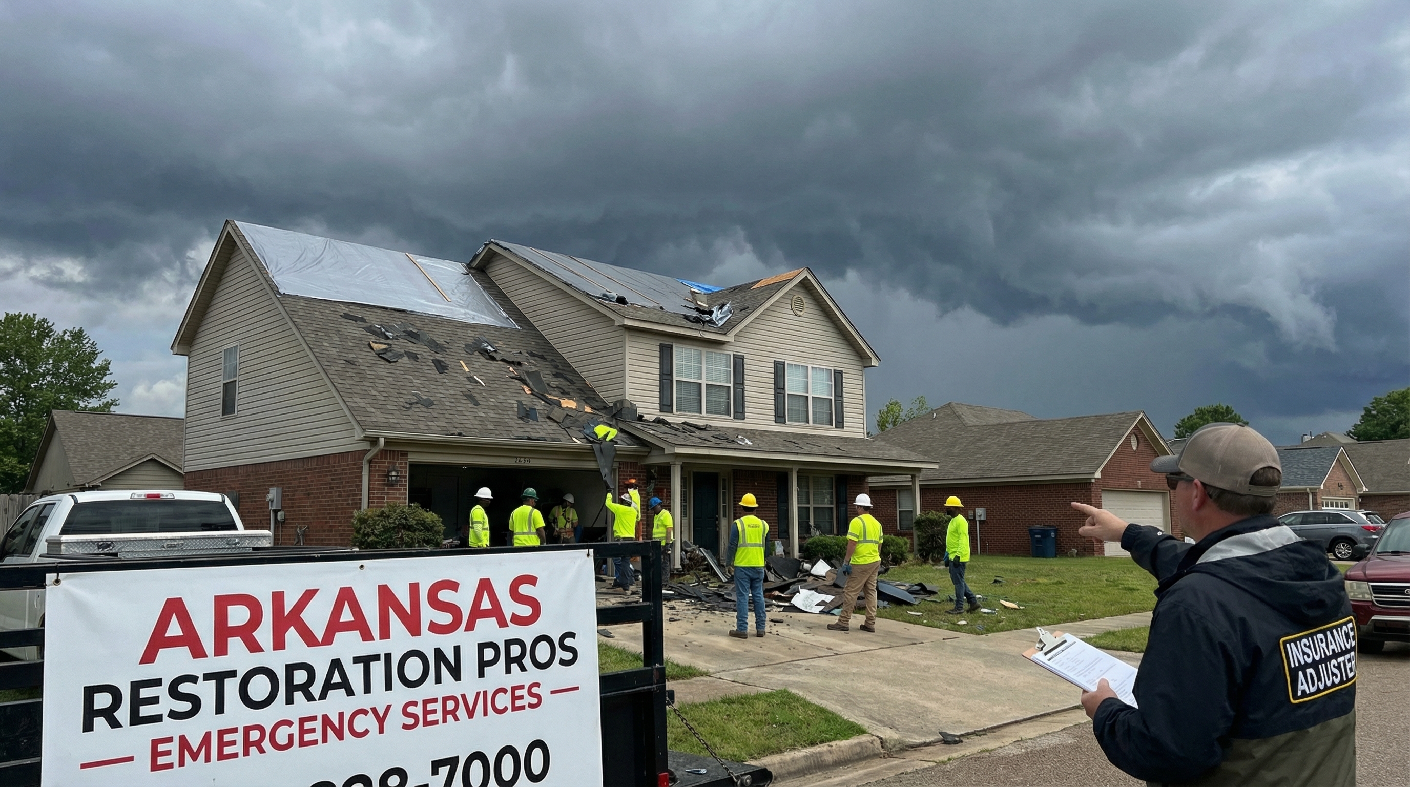 Pine Bluff Disaster Restoration - Storm Damage Experts