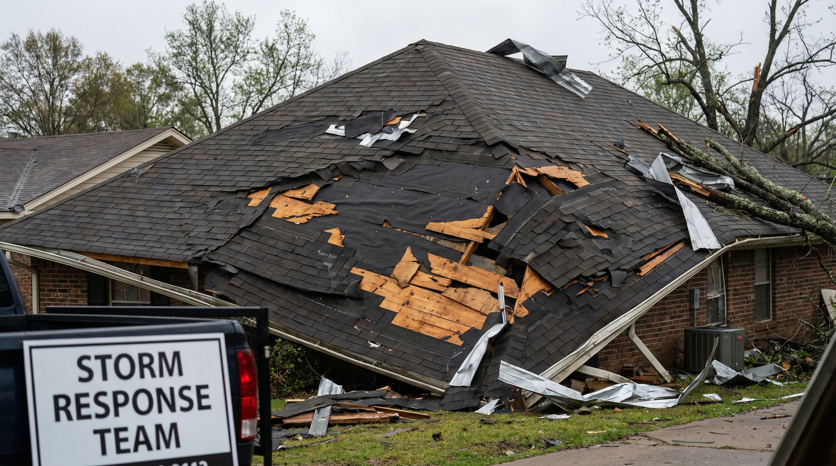Wind Damage Repair Pine Bluff